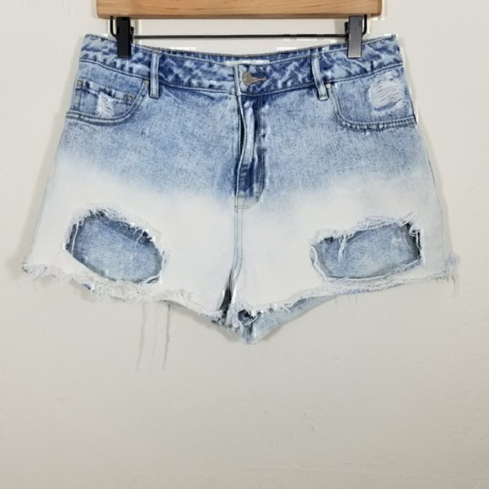 PacSun Acid Wash High Rise Jean Shorts Size 29